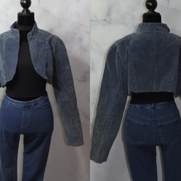 Ashley Stewart Leather Jacket Plus Size (2X) - Picture 1 of 8